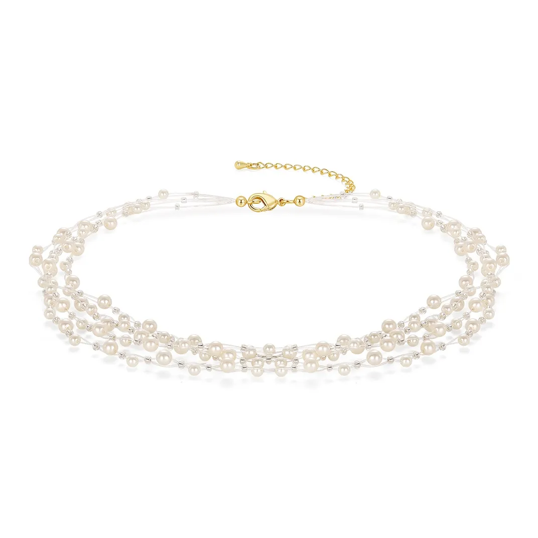 MCK Искусственная жемчужина Ожерелья Женские