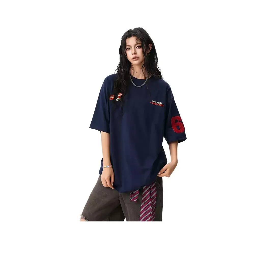 BWKA Темно-синие Женские Футболки