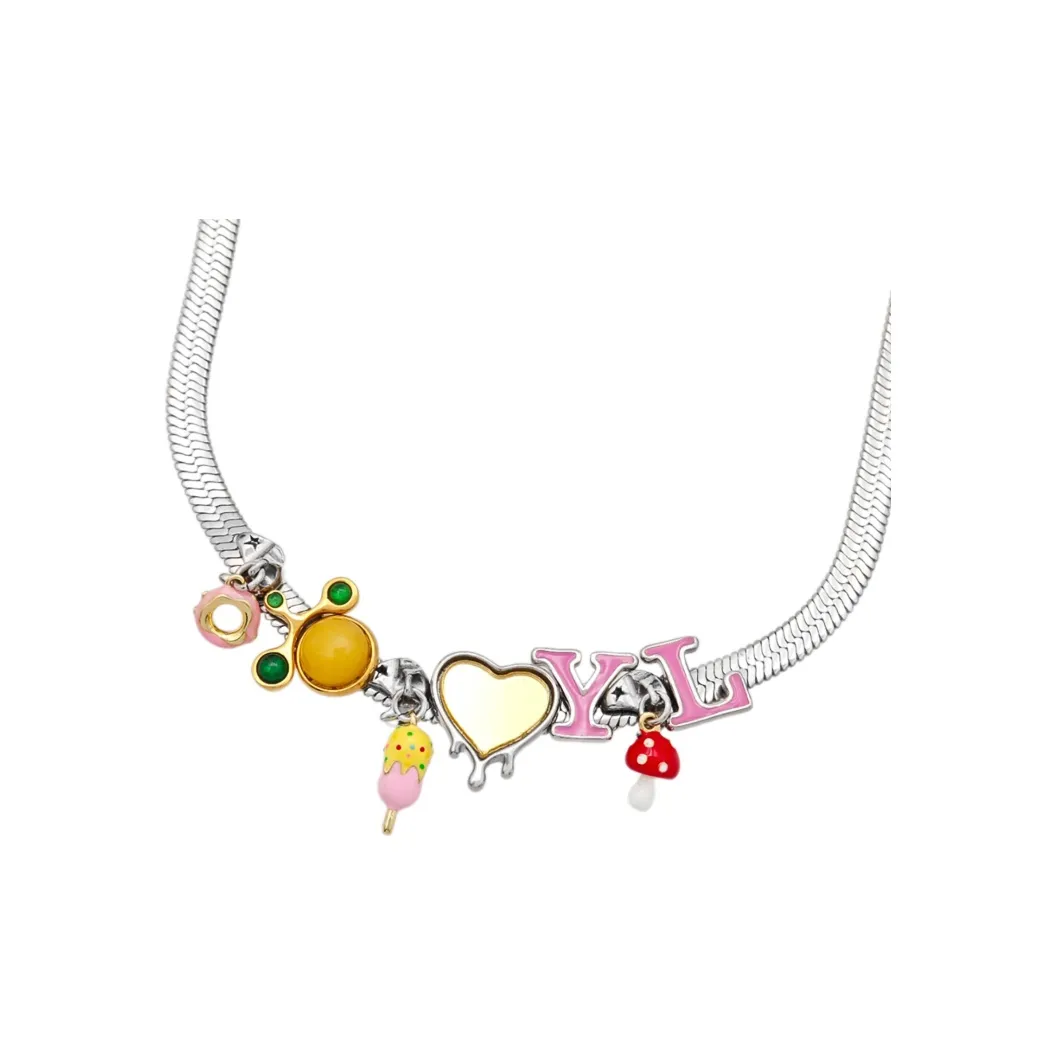 MADE BY DIZON Zircon Necklaces Women's