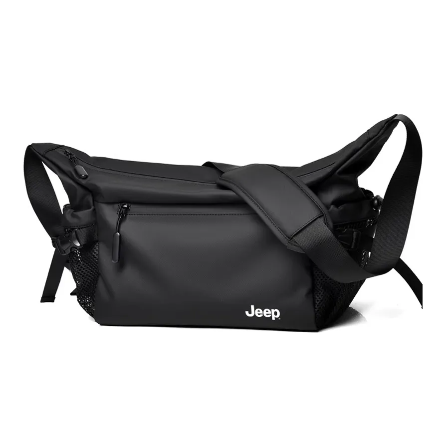 JEEP Сумка через плечо Черная Мужская