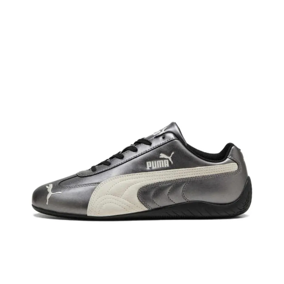PUMA Speedcat Collection Низкий Топ Повседневная Обувь Унисекс Серебристо-Серый