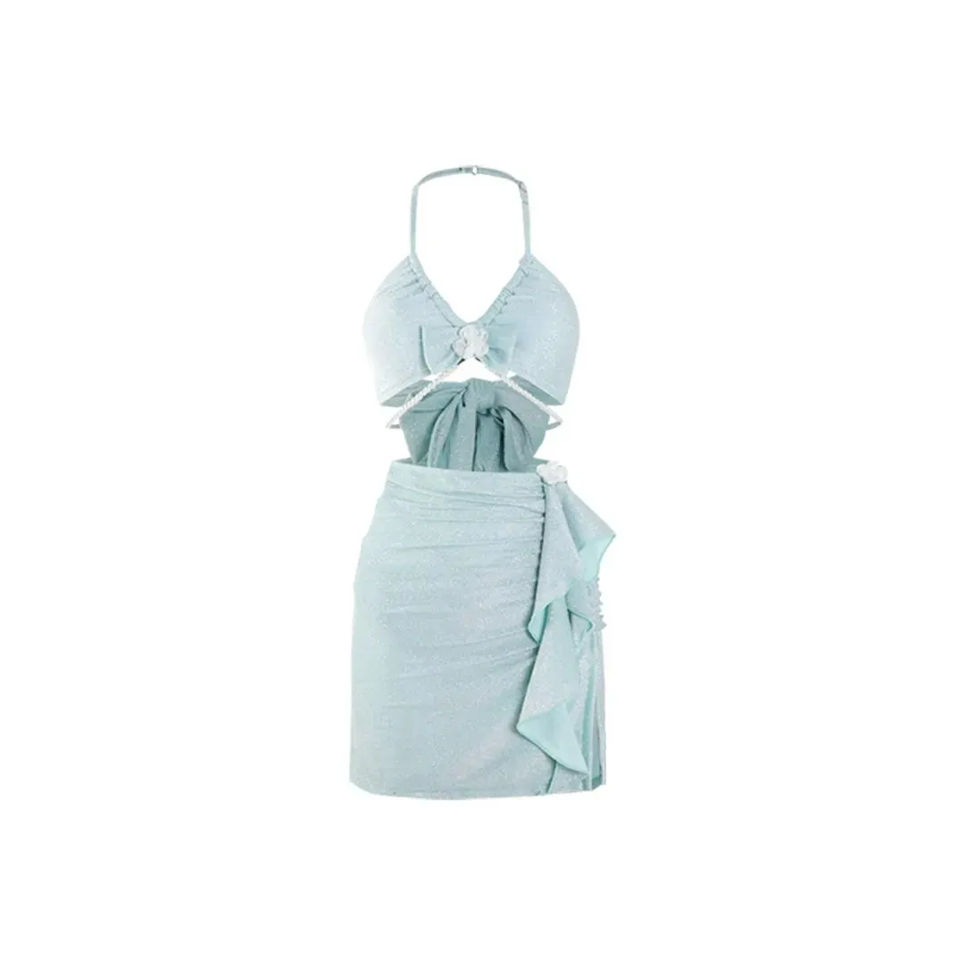 Giyu Синий THREE Комплект Женские Наборы Купальников