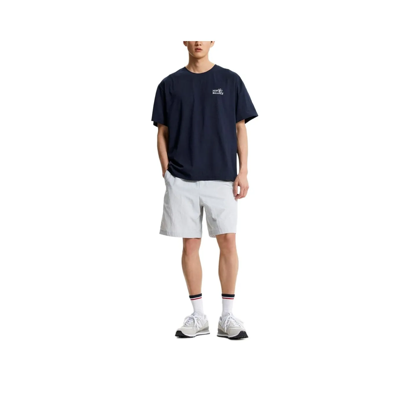 New Balance UNI FROZEN T Shirts Unisex 59 Marine