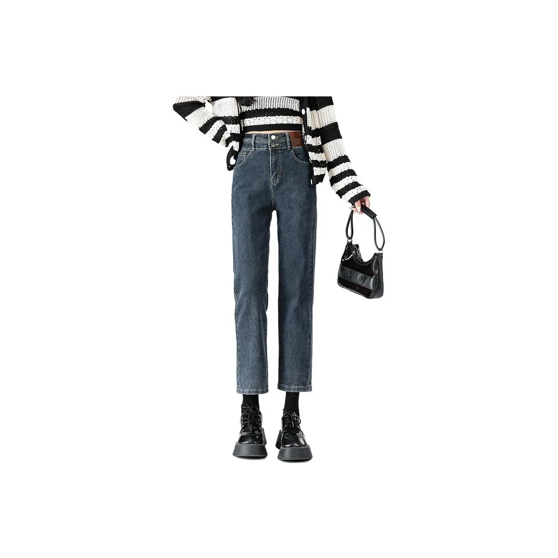 Jenna Chun Женские Джинсы