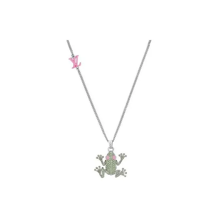 LOUIS VUITTON Lv Crazy Animals Necklace