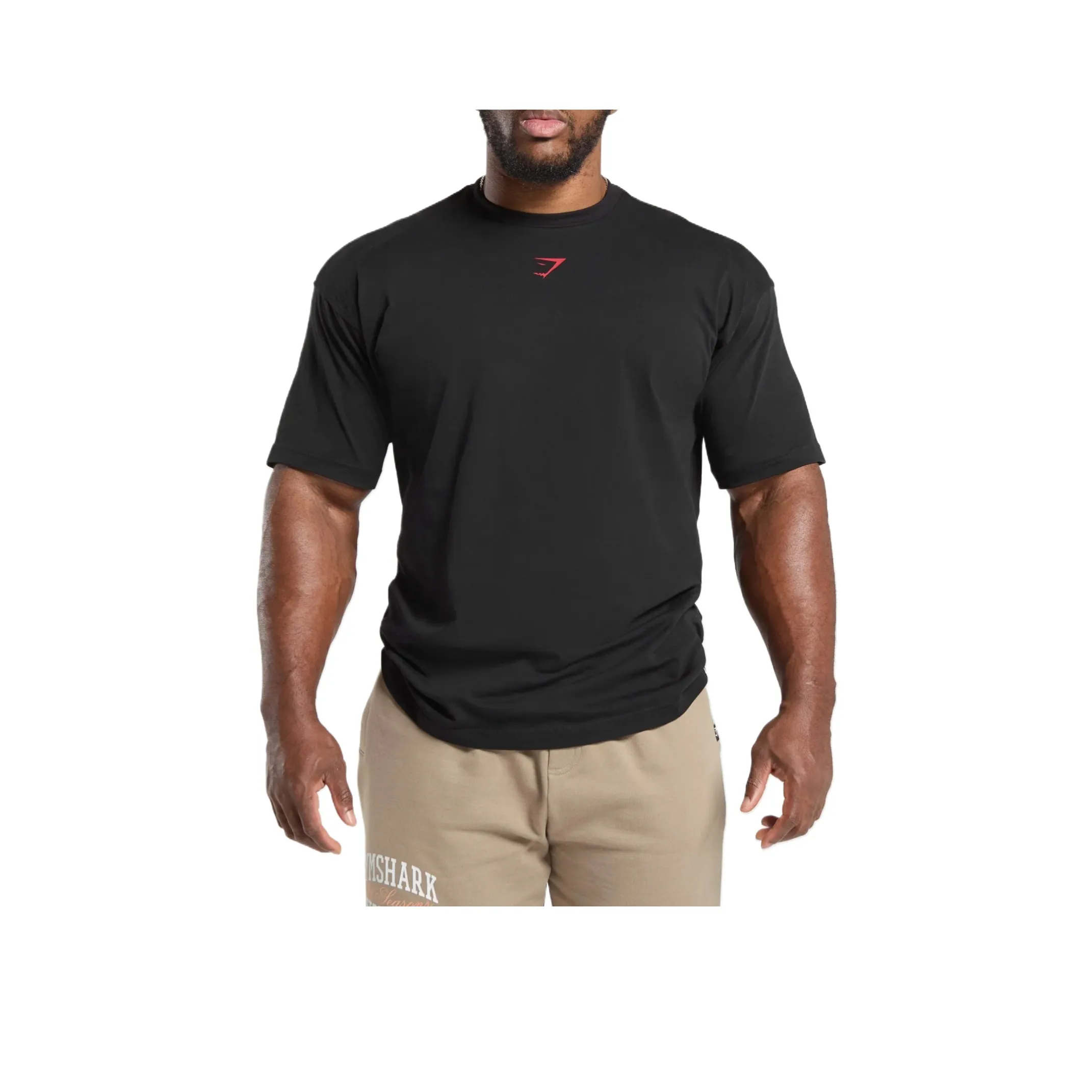 GYMSHARK Трофей Графический Т-Рубашка Т-Рубашка Мужская