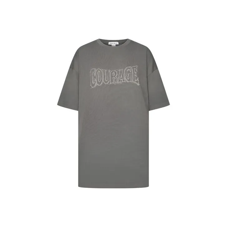 URBAN REVIVO Холодный серый Женские футболки