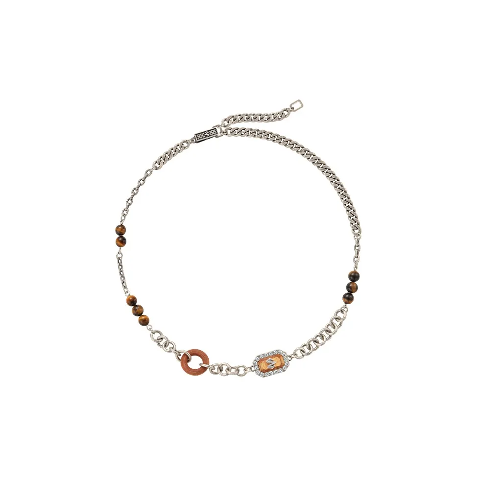 BABAMA Ароматный Белый Дуб Ожерелья Унисекс