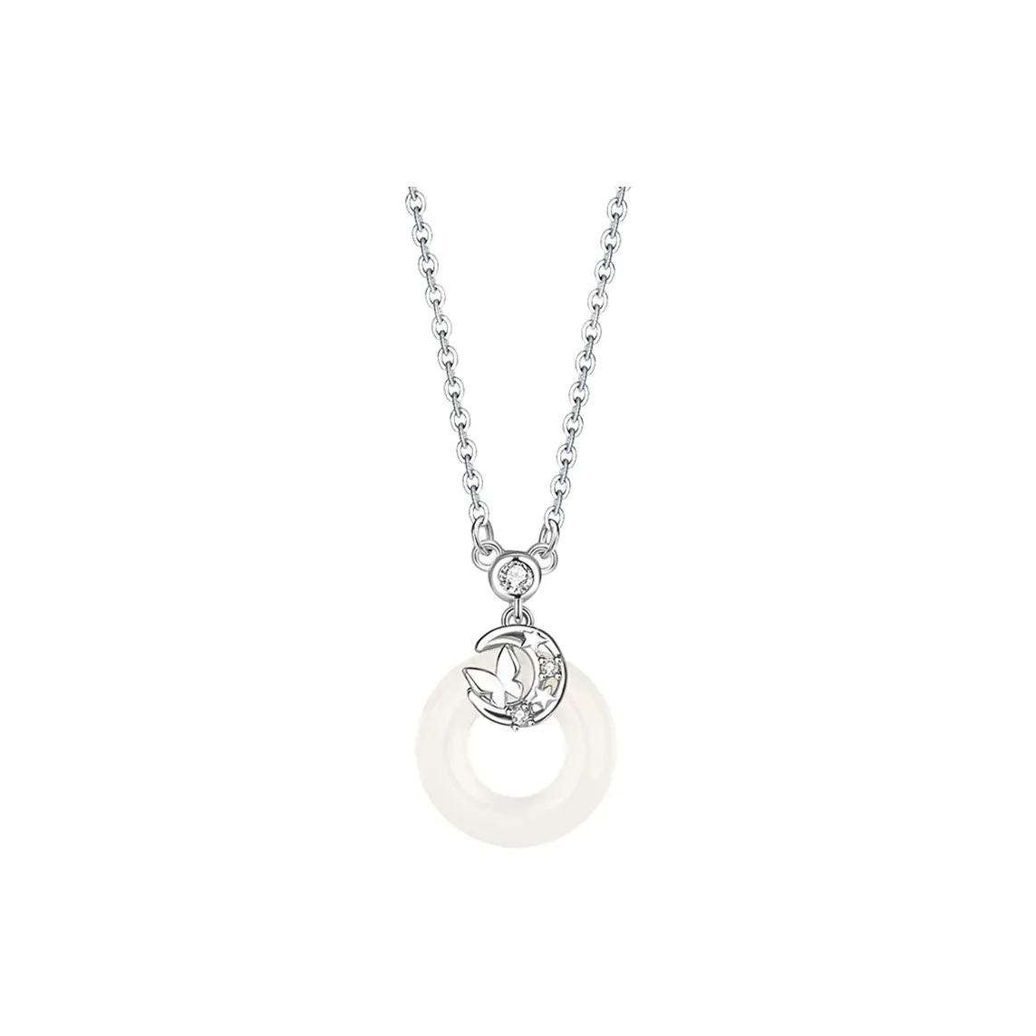 Best Wishes Chalcedony Necklaces Unisex
