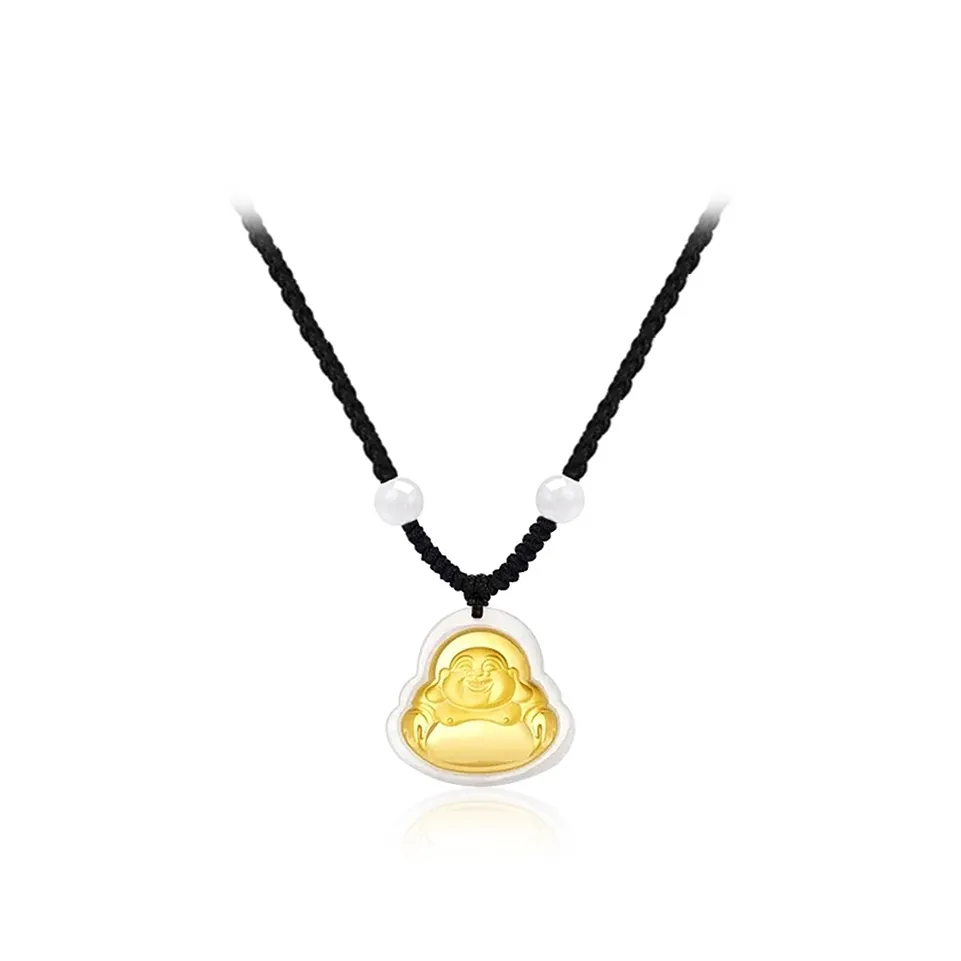 The Star Of The Water Shell Chalcedony Jade Necklaces Unisex
