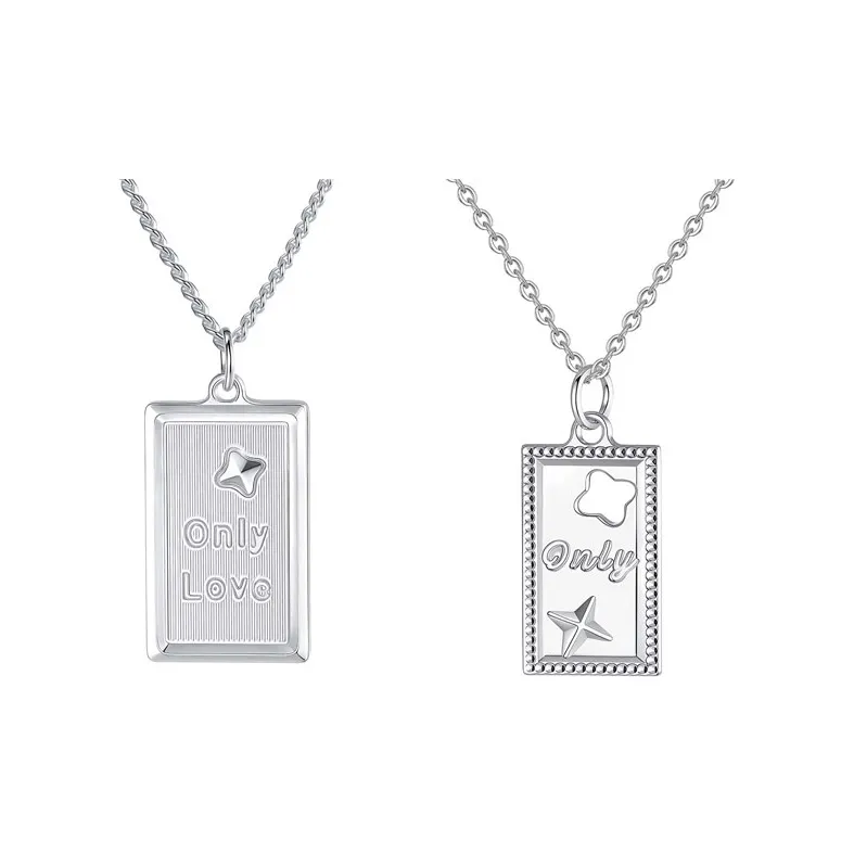 IS YOU S925 Silver Necklaces Unisex