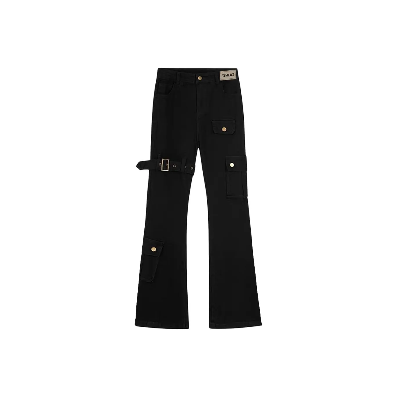 TSMLXLT Черные унисекс джинсы