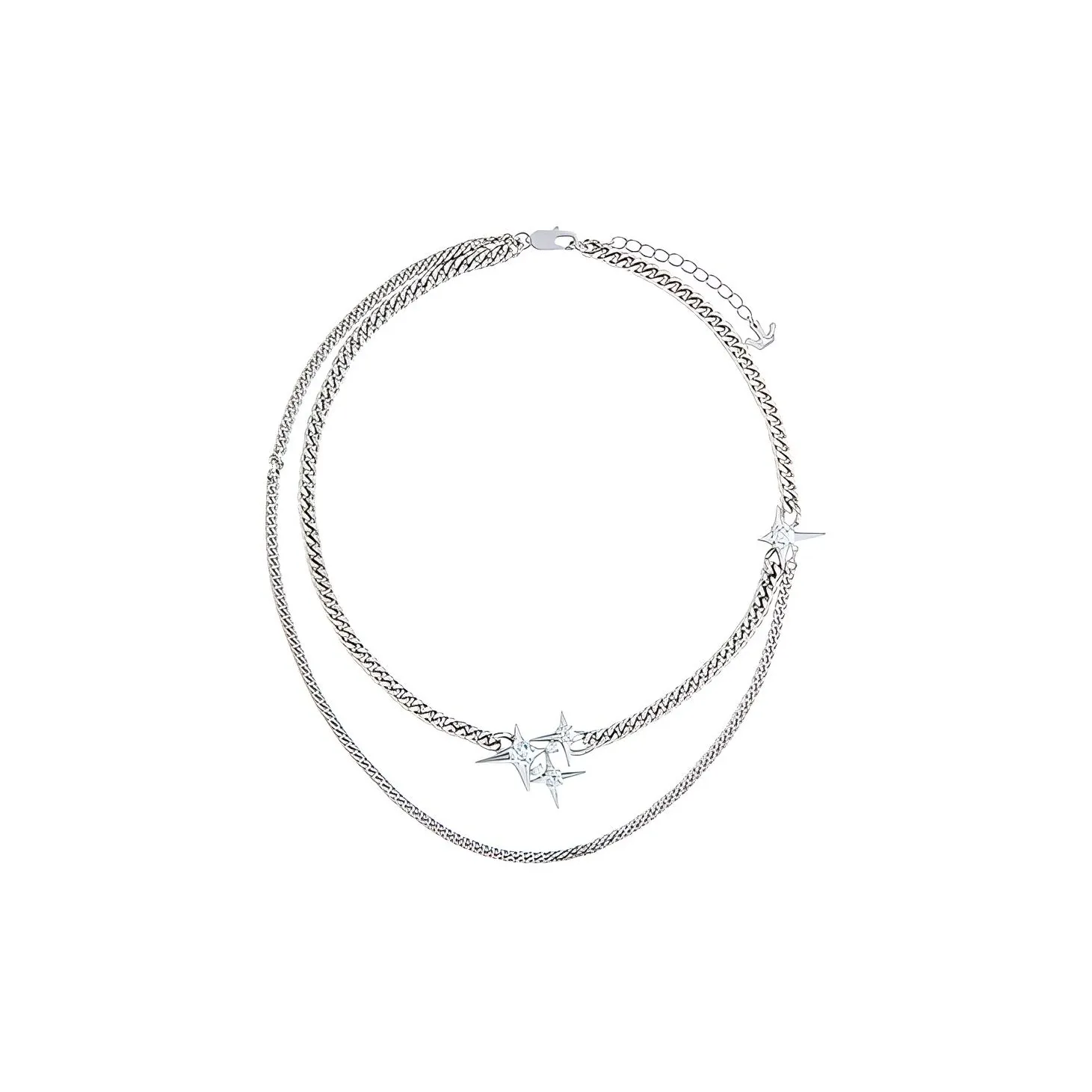 GAGA Съемный Регулируемый Многослойный Дизайн Ожерелья Женские