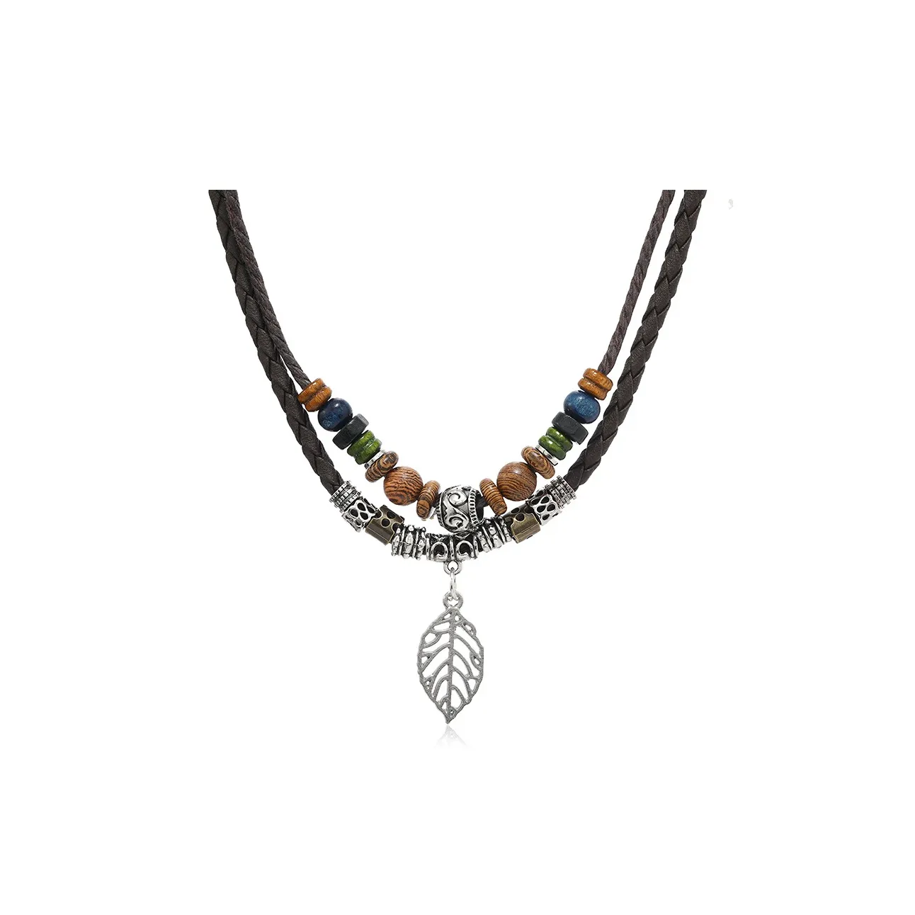 CHRROTA Кожа Ожерелья Унисекс