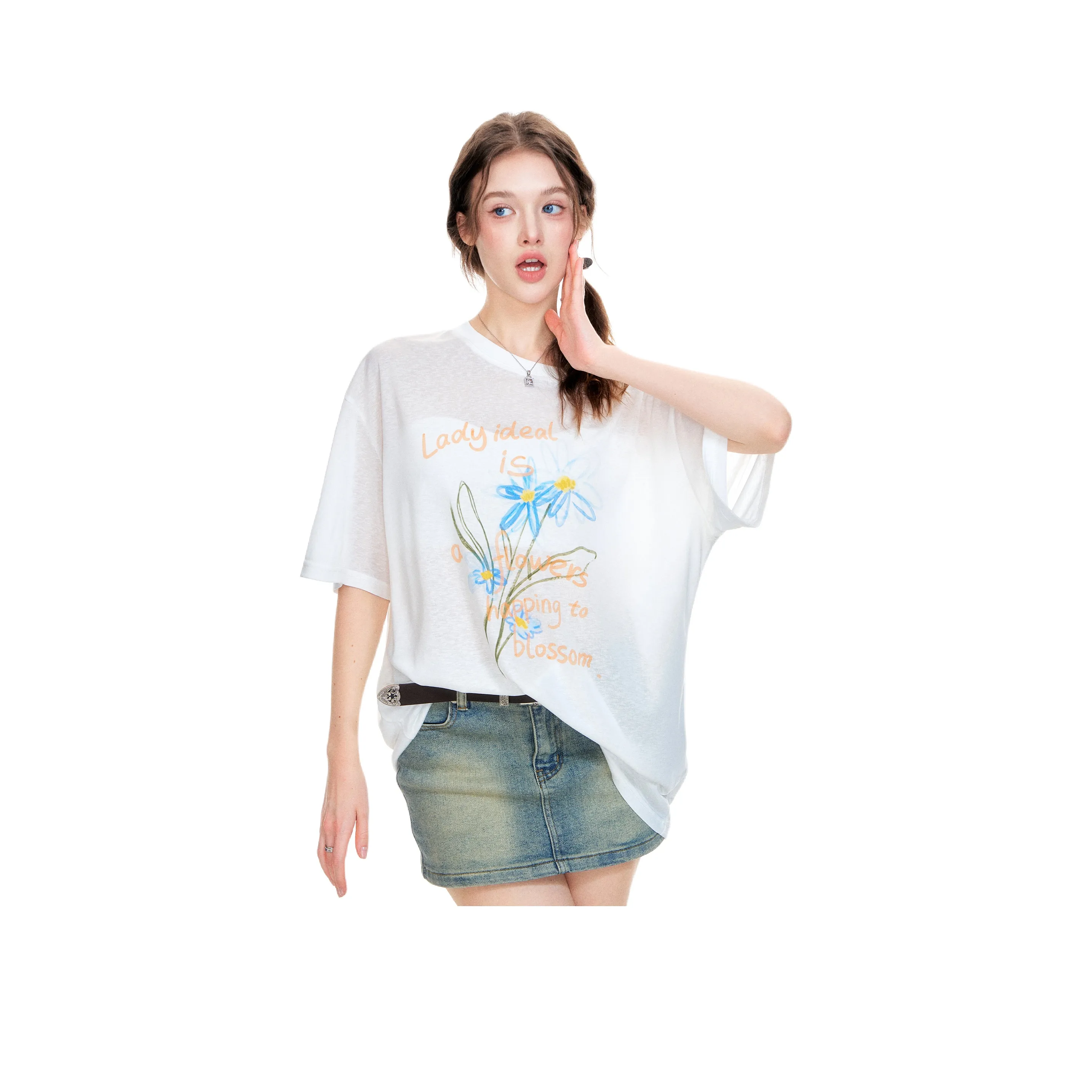 LADY IDEAL Женские футболки с коротким рукавом