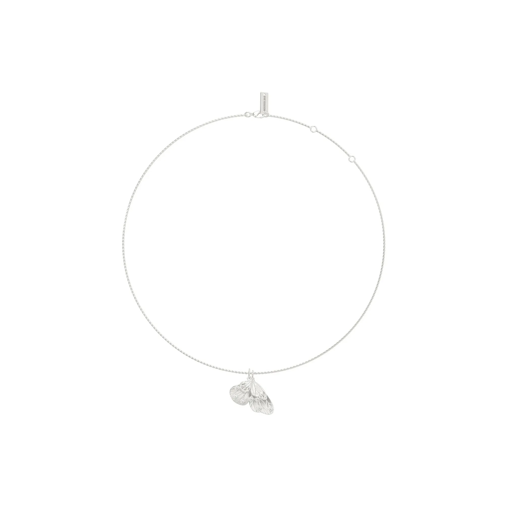 Mouhooland Белое золото с медным покрытием ожерелья унисекс