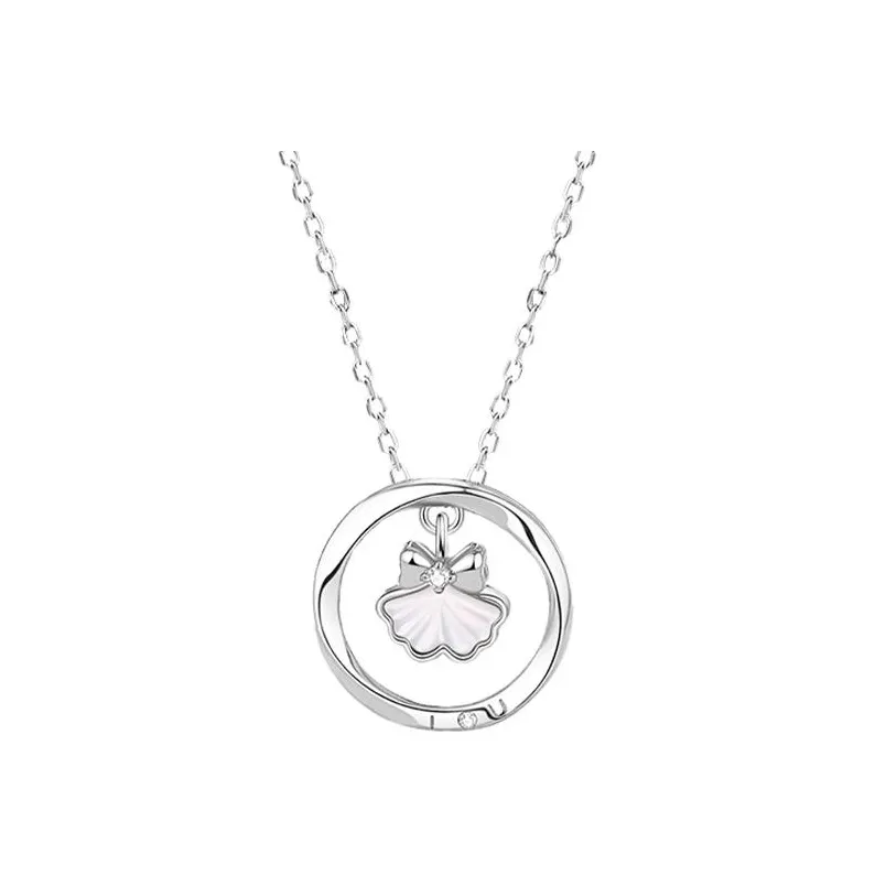 MISS TOOYA Sterling Silver Necklaces Unisex