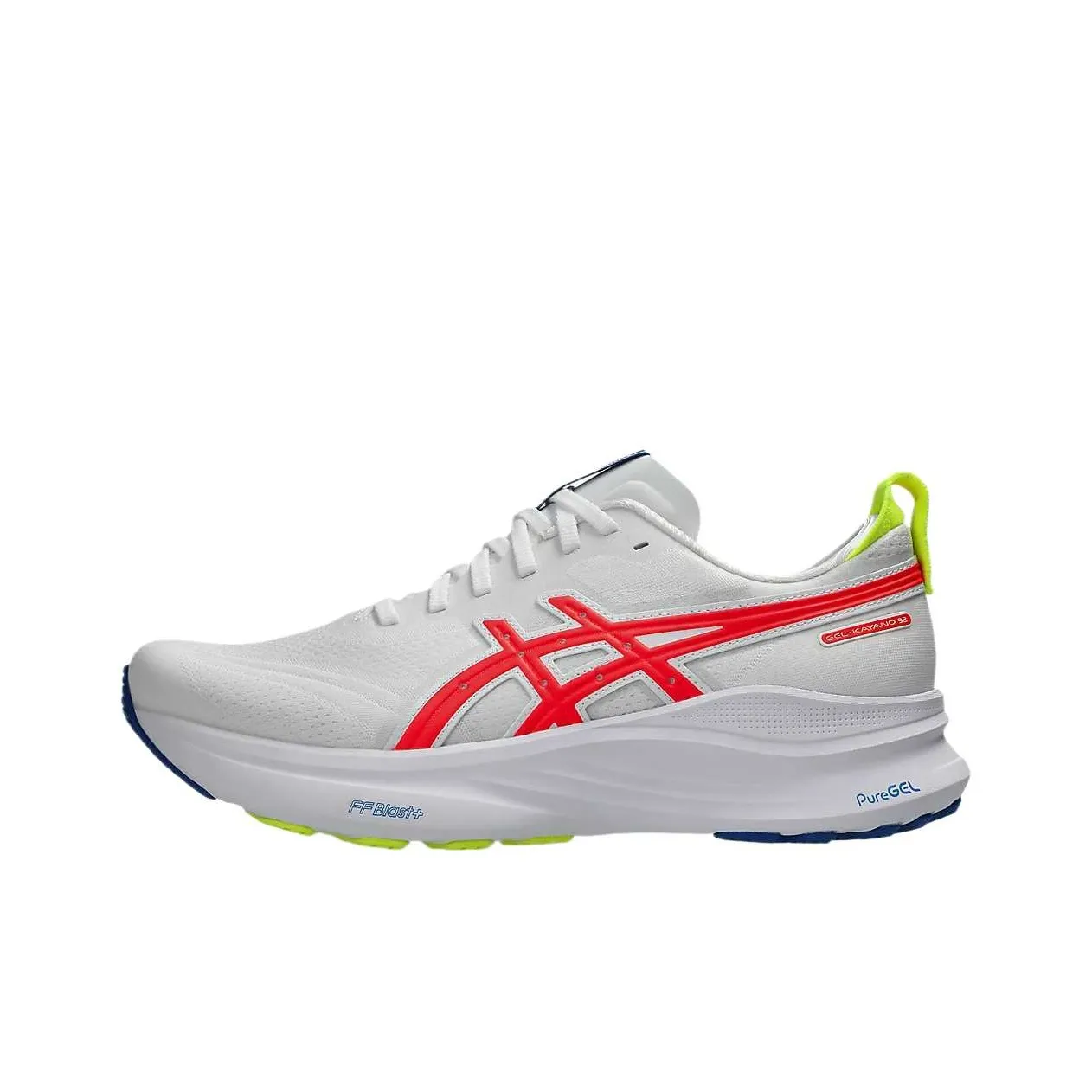 ASICS Gel KAYANO 32 Устойчивый к истиранию Низкий Топ Городской Коммутатор Повседневные Беговые кроссовки Мужские Серый