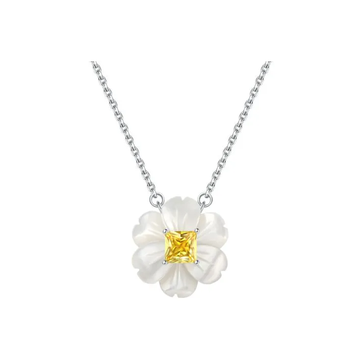 BABYBEI Mother Of Pearl Necklaces Women's