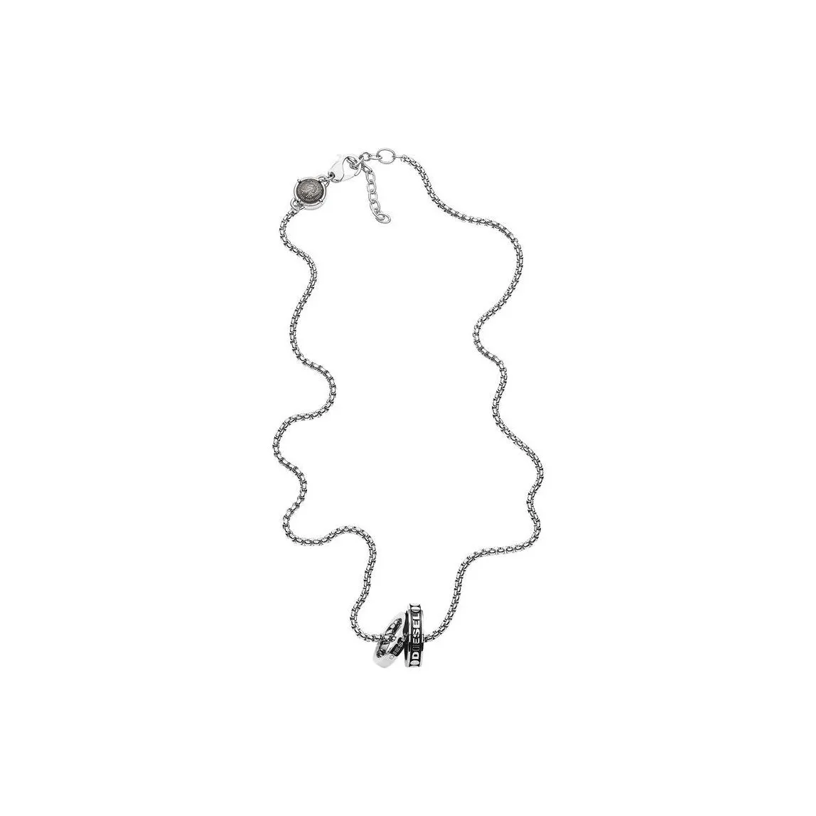 DIESEL Ожерелья Мужские Серебряные