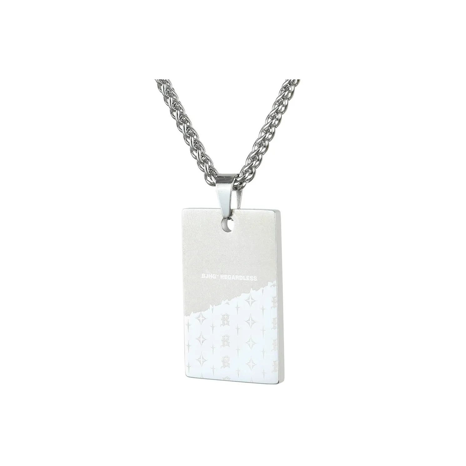 BJHG Титановые стальные ожерелья унисекс