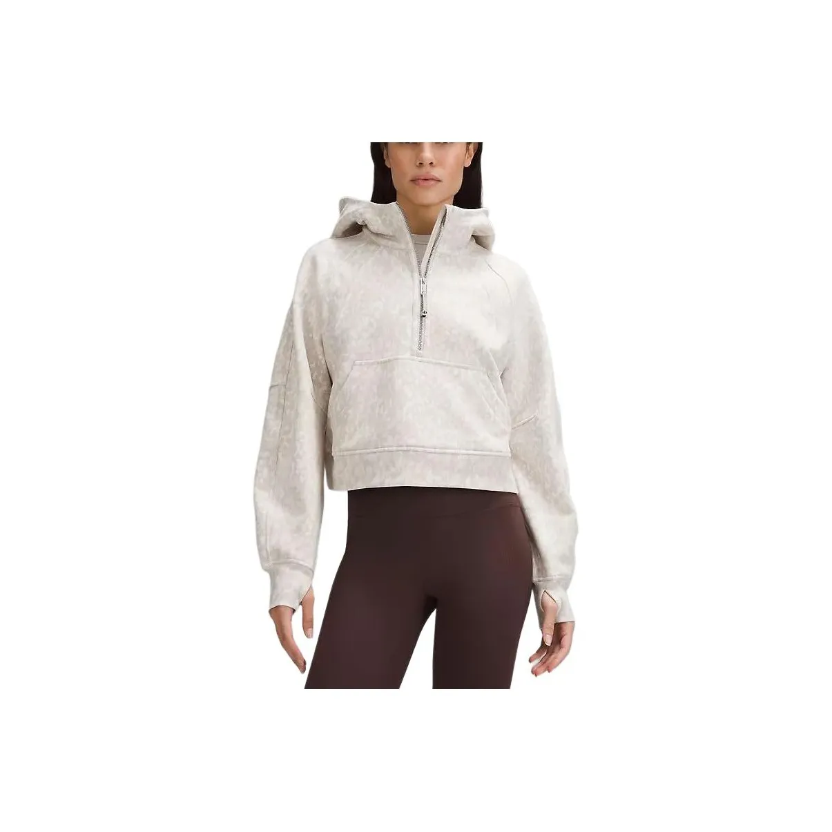 Lululemon Scuba Series Oversized Half-Zip Hoodie Sweatshirt Women's