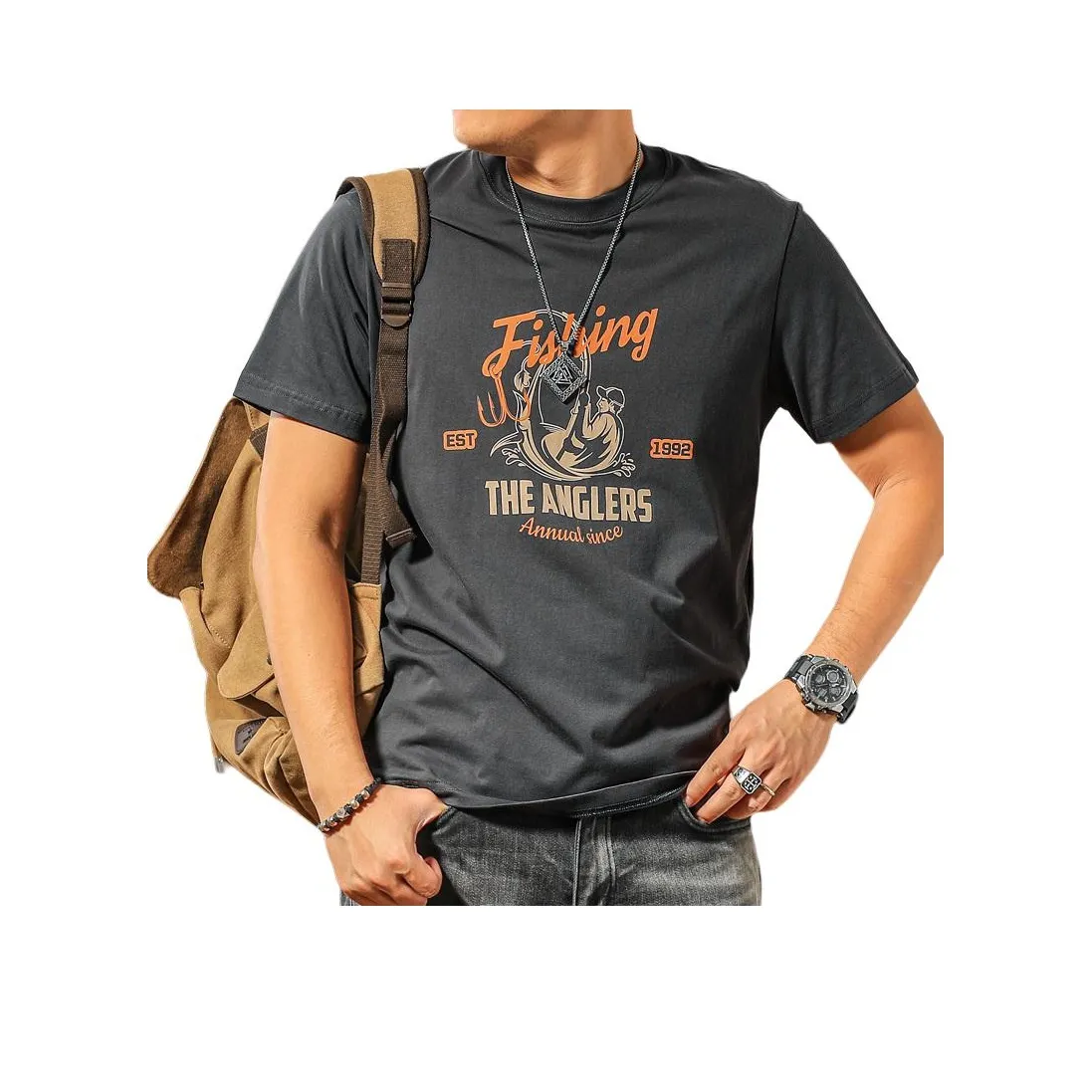 Seasonal Words Лето T-Рубашка Мужская