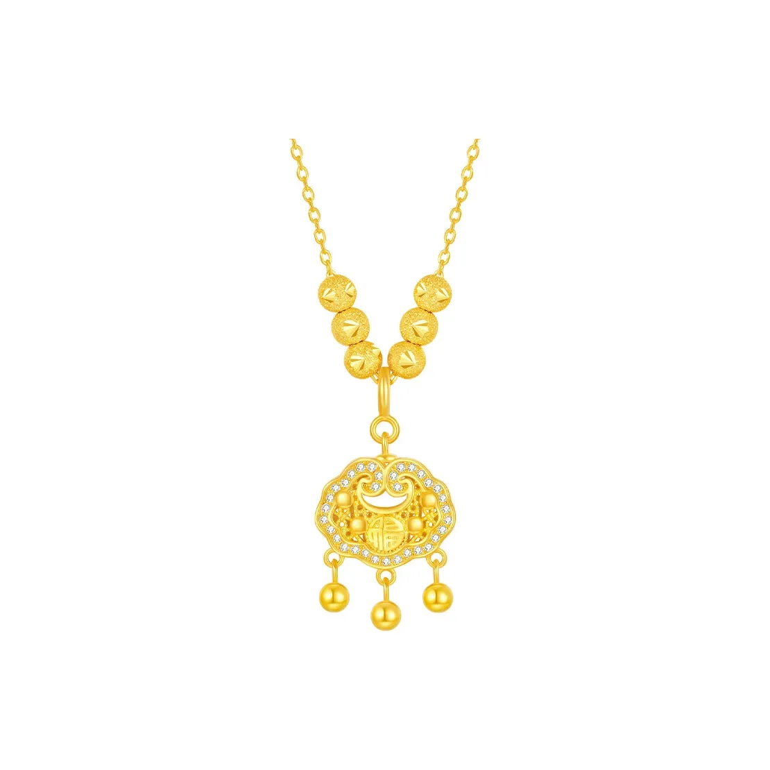 CHOW TAI SENG S925 Silver Necklaces Women's