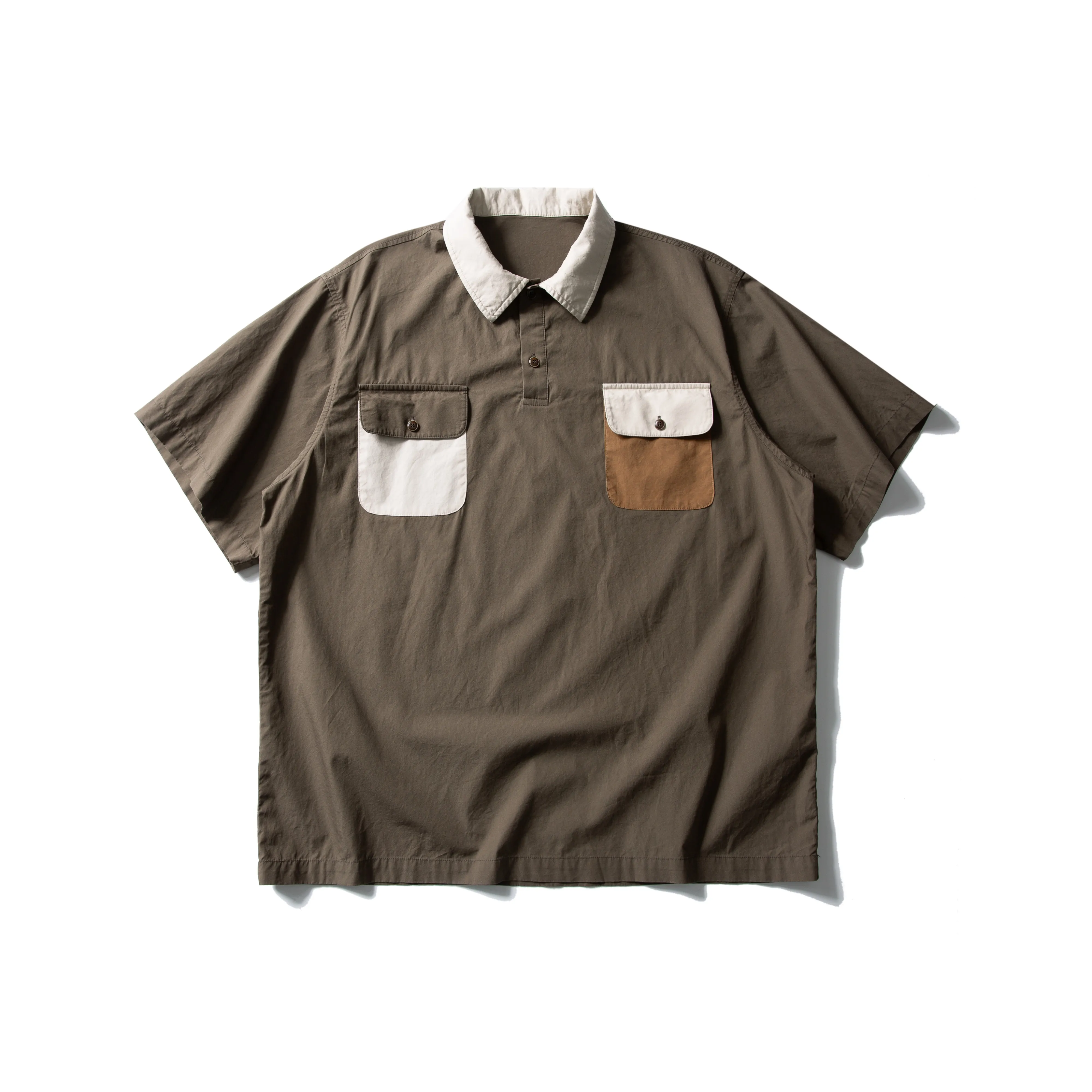 HYLHYL Армейский зеленый Унисекс Рубашки