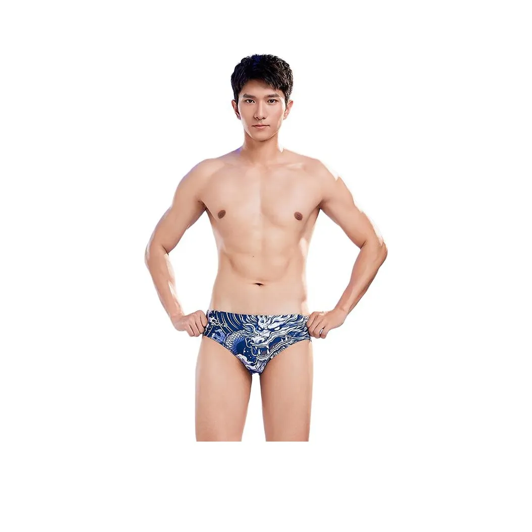 ZOKE Плавательные шорты Мужские Синие