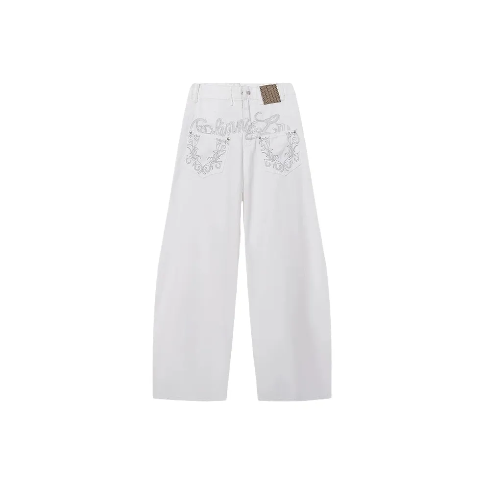 DAND Белые Унисекс Джинсы