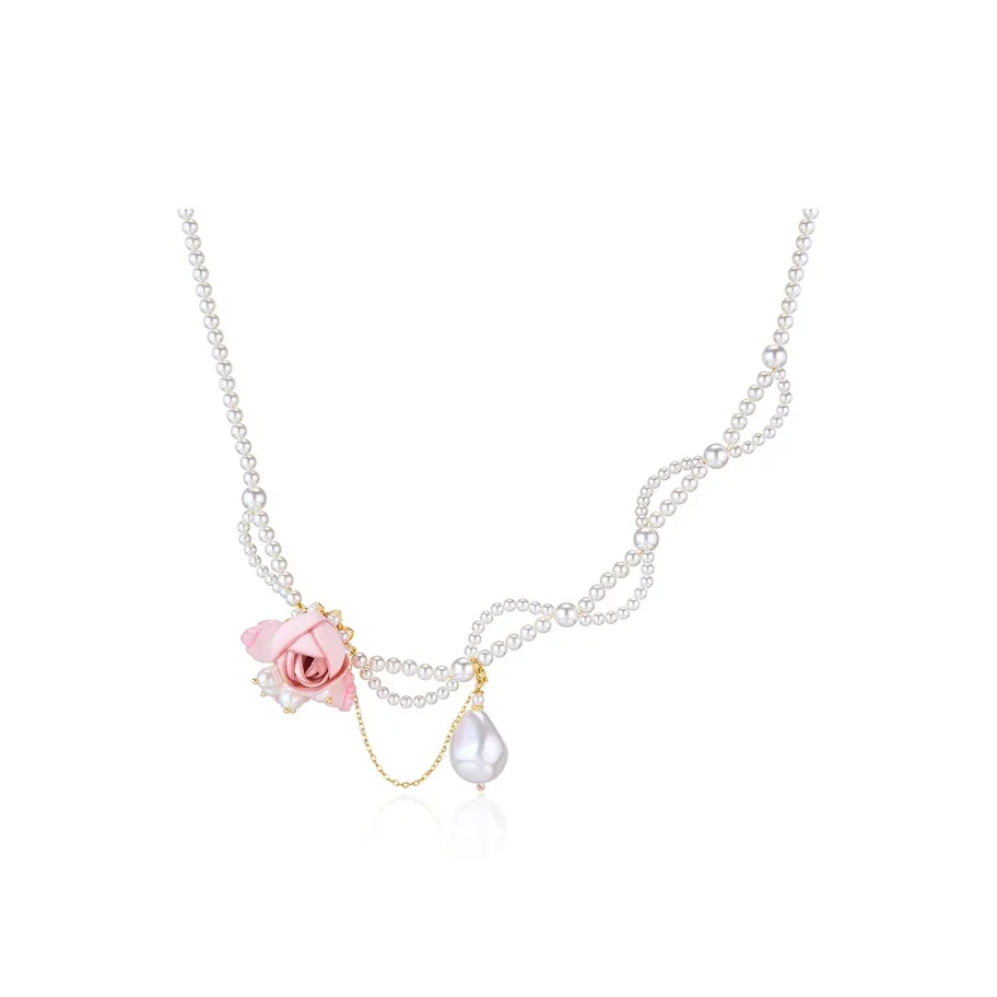 PARANOID PUPPY Эксклюзивный дизайн SENSE SHI Family PEARLS Ожерелье Bestie Wedding Party Vacation Women's