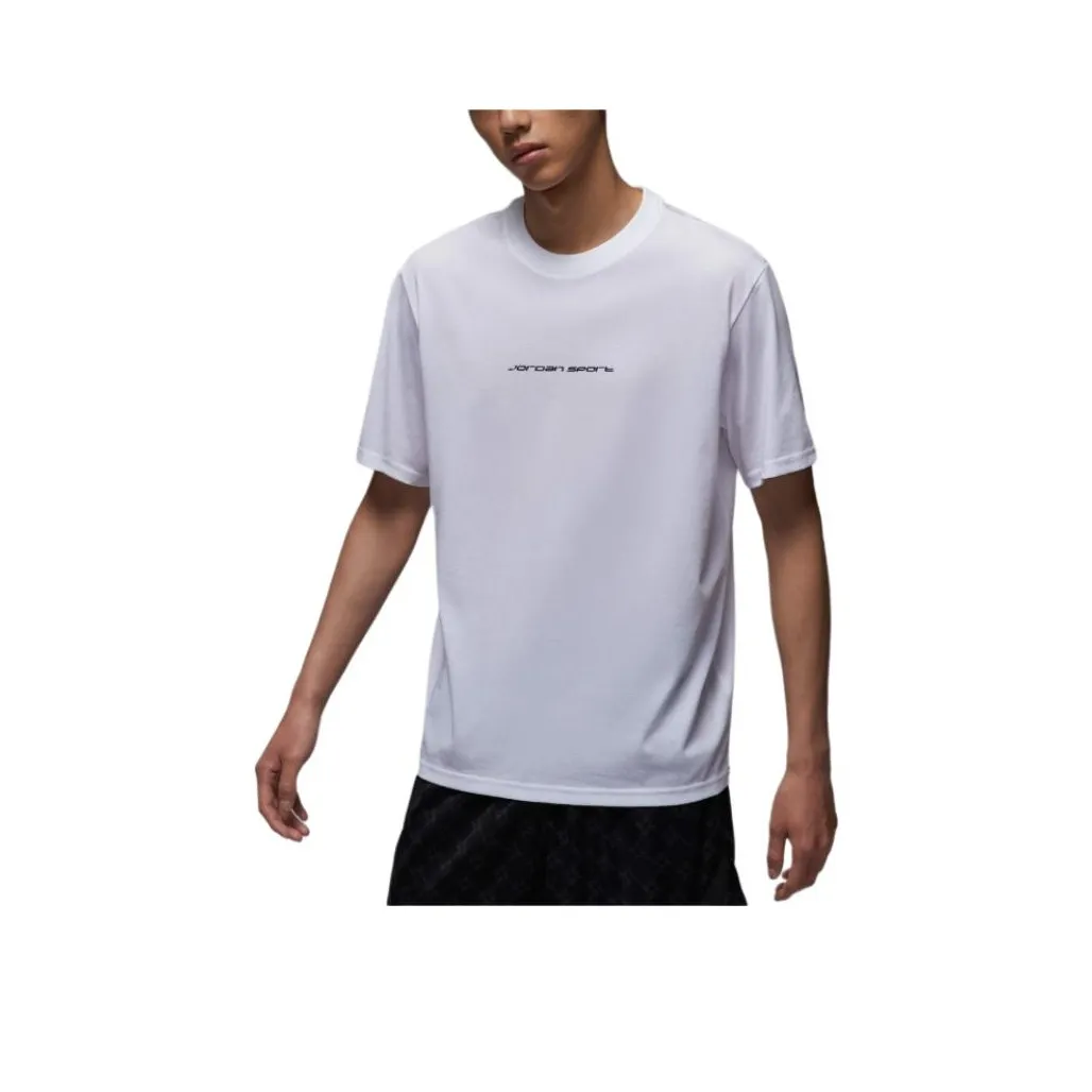 Jordan Sport Белый Мужской T-Рубашки