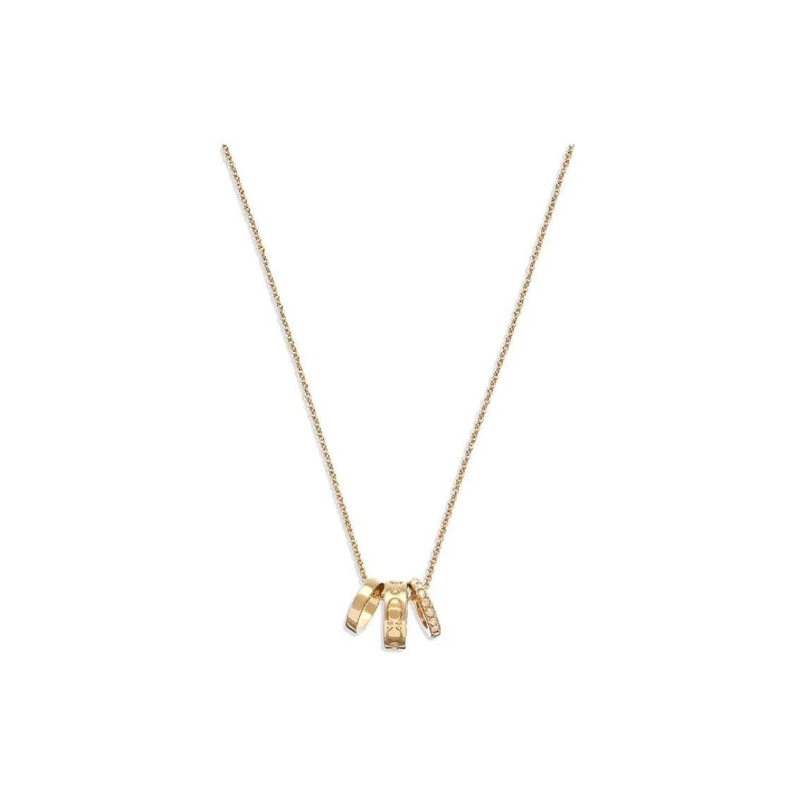 COACH Brass Necklaces Унисекс Gold
