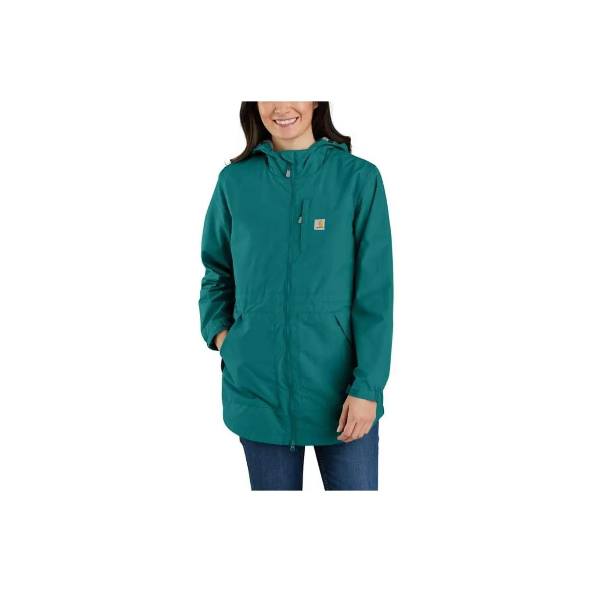 Carhartt 104221 RAIN Defender Collection Легкая Куртка 1 Теплый Оценка Куртки Пальто Раскрепощенный крой Женский Зеленый Зеленый