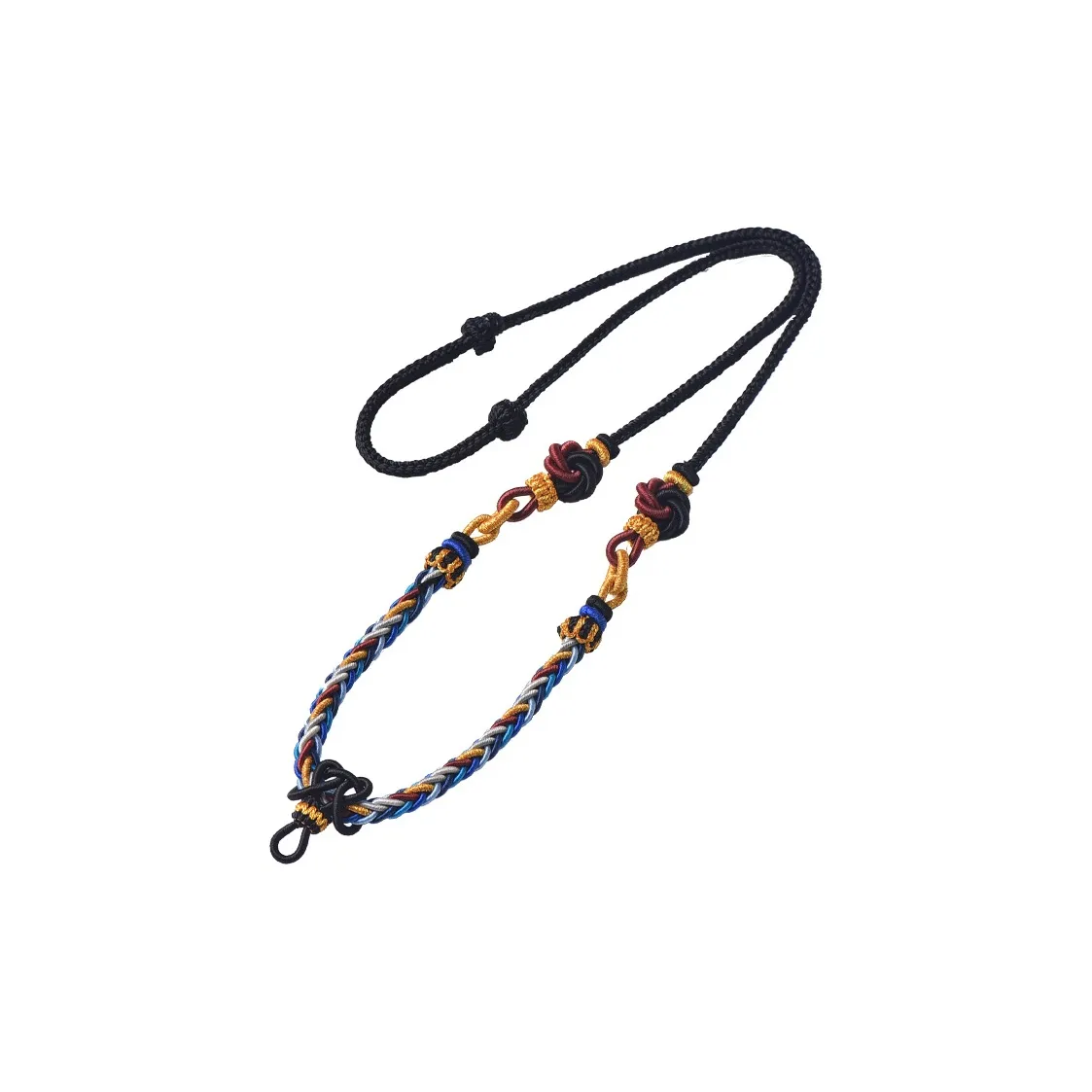 Runyangshi Хлопок лен смесь ожерелья унисекс