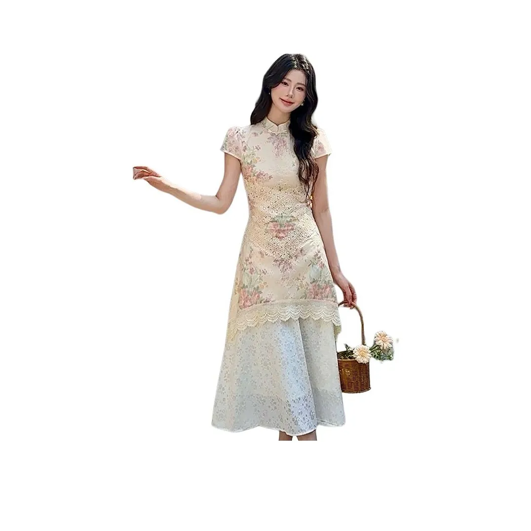 La Chapelle Short Sleeved Dress Women's