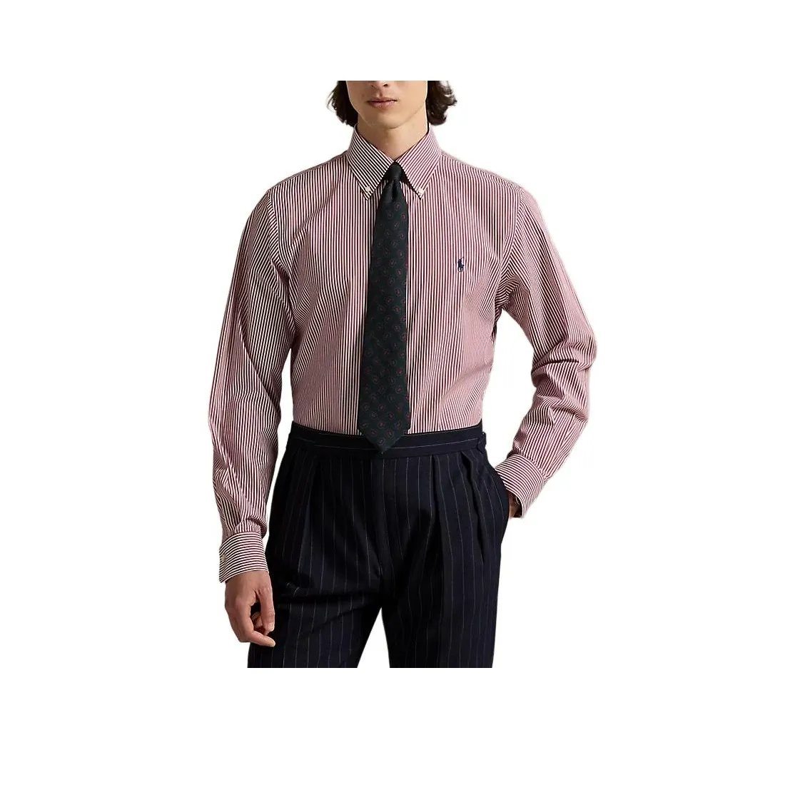 Polo Ralph Lauren Мужские Рубашки Бордового Цвета