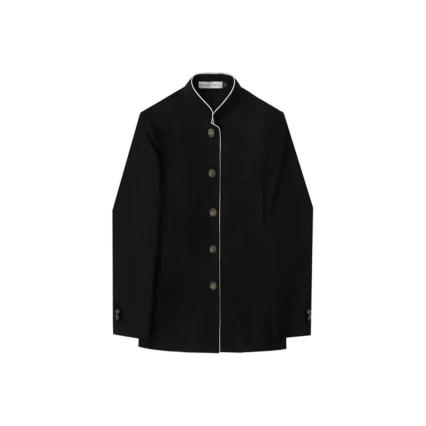 MUCUNSHU Женские Черный Отложной воротник Костюм JJ01 Женские Деловые костюмы