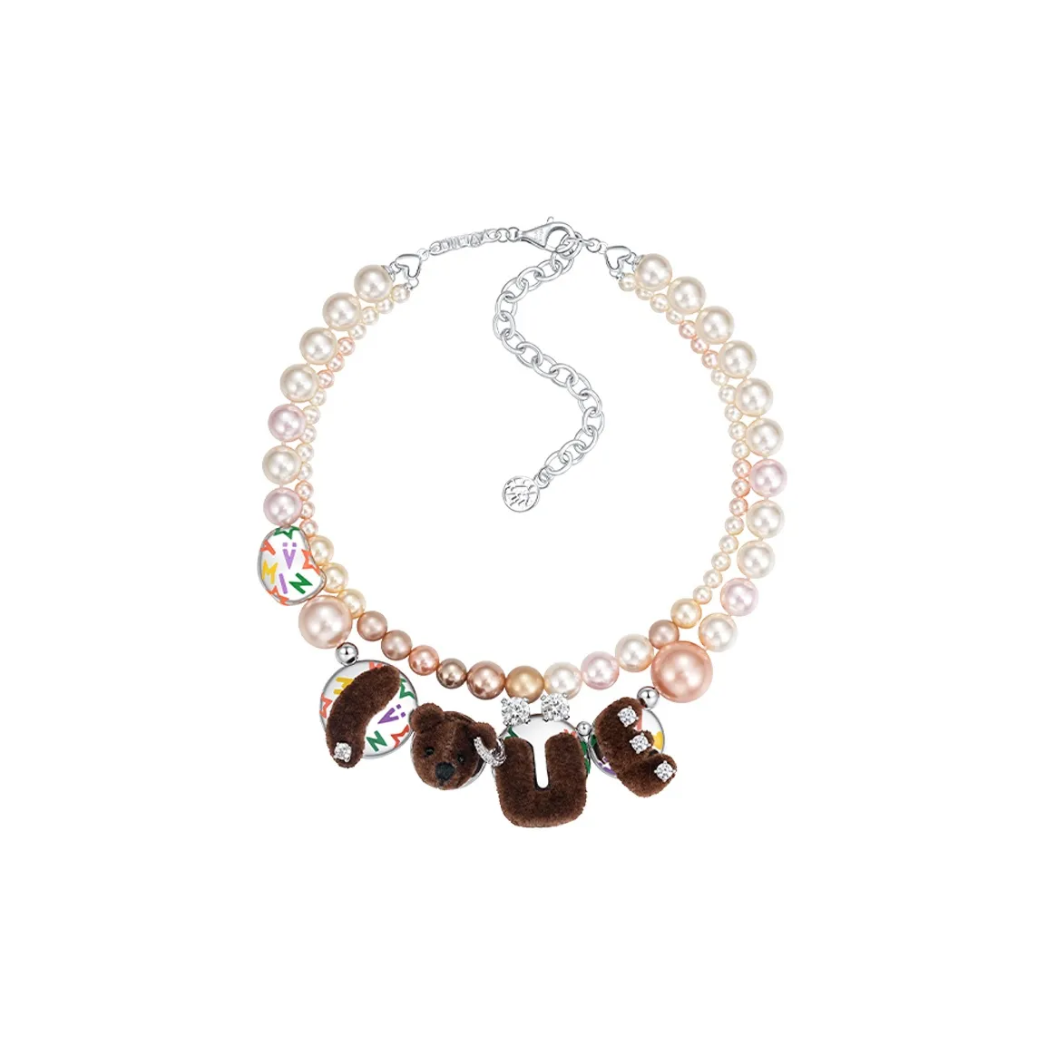 YVMIN Bear motif Necklace