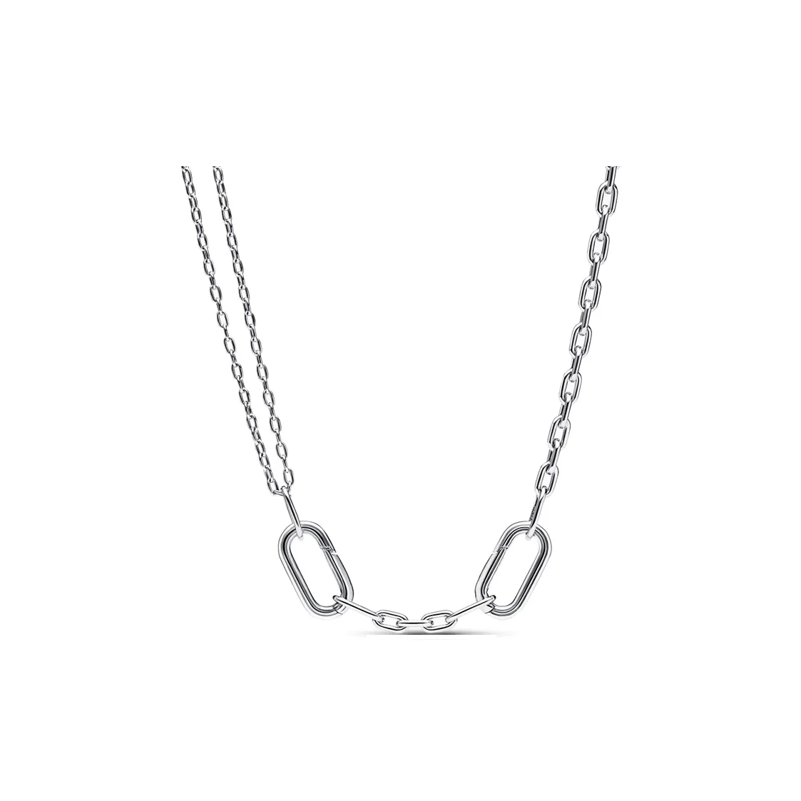 Pandora 925 Sterling Silver Necklaces Unisex Silver