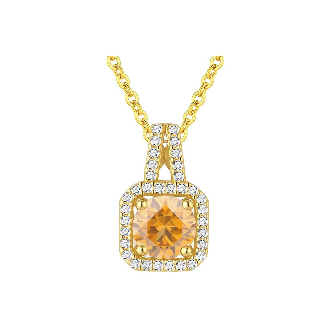 Right Hand Waiting S925 Silver Necklaces Women's