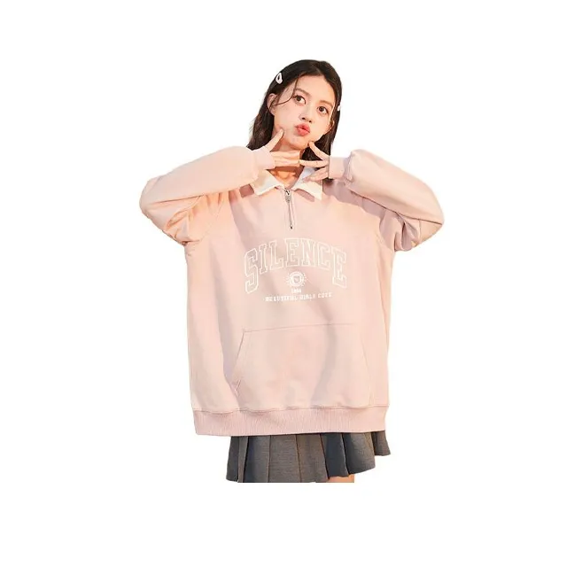 Tonlion Polo Shirt Women's Sheer Pink
