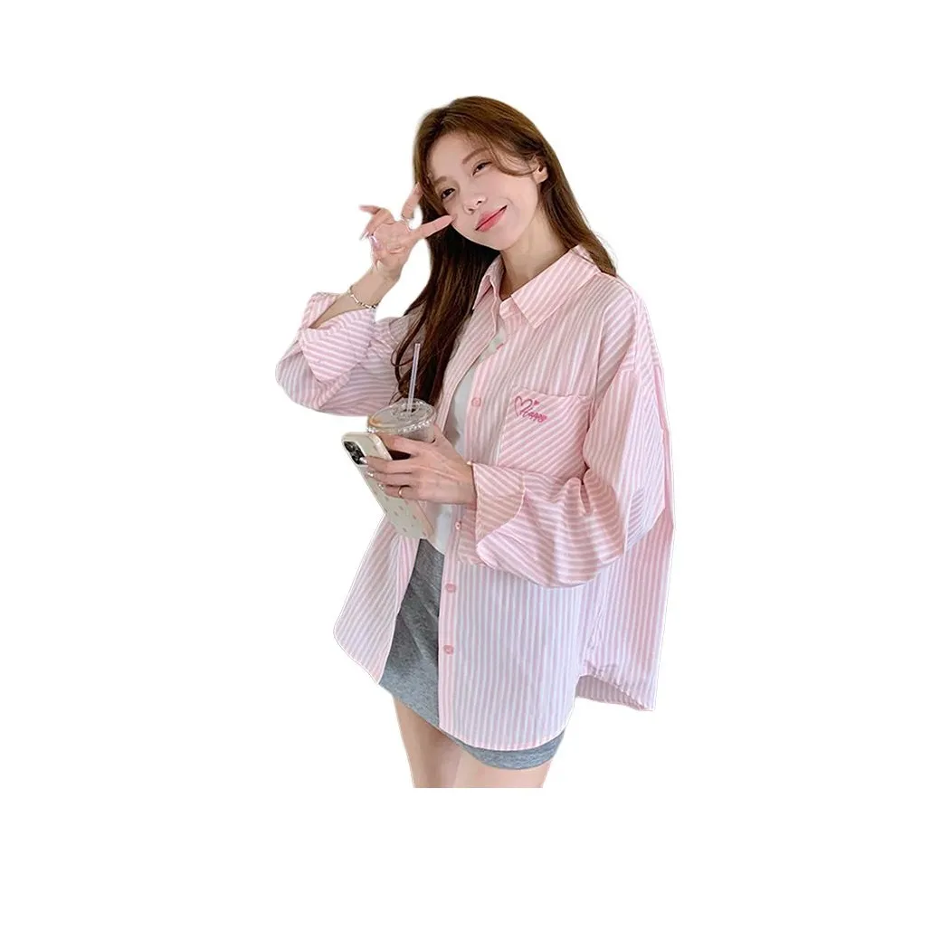 мм Розовые Женские Рубашки