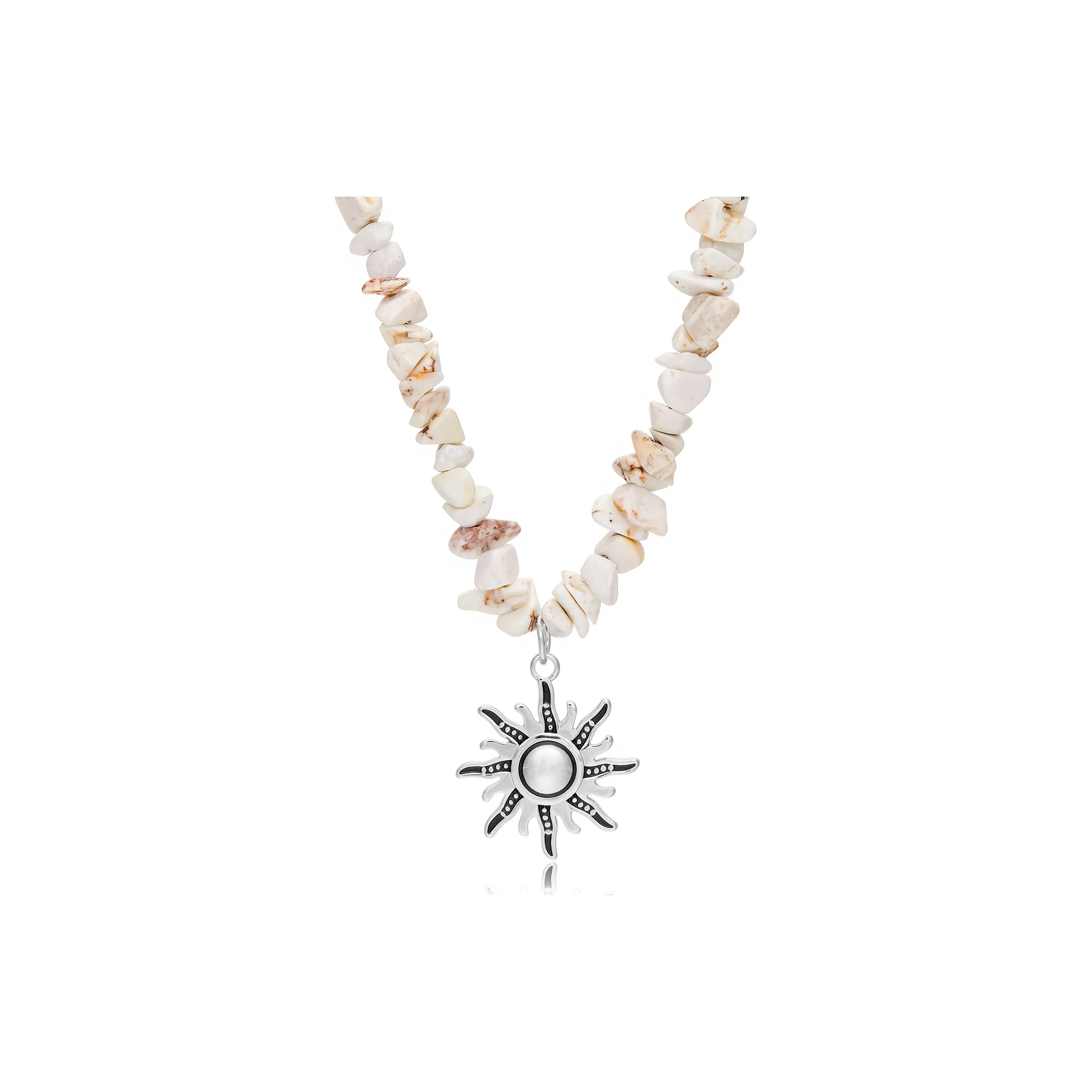 ENFANTIN Титановая сталь Бирюзовый Ожерелья Унисекс