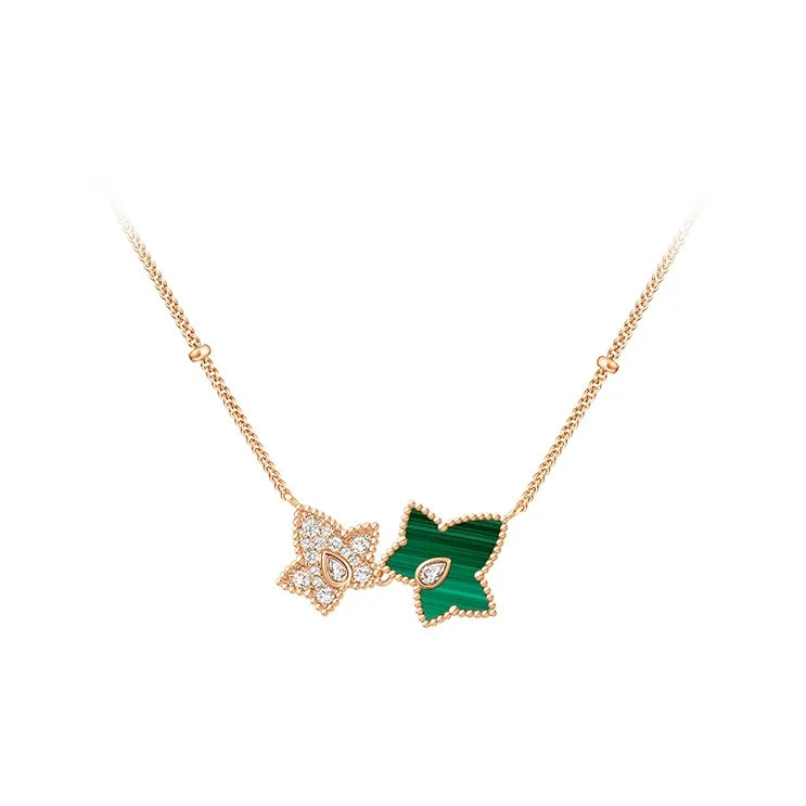 Lola Rose Malachite Necklaces Women's Green White