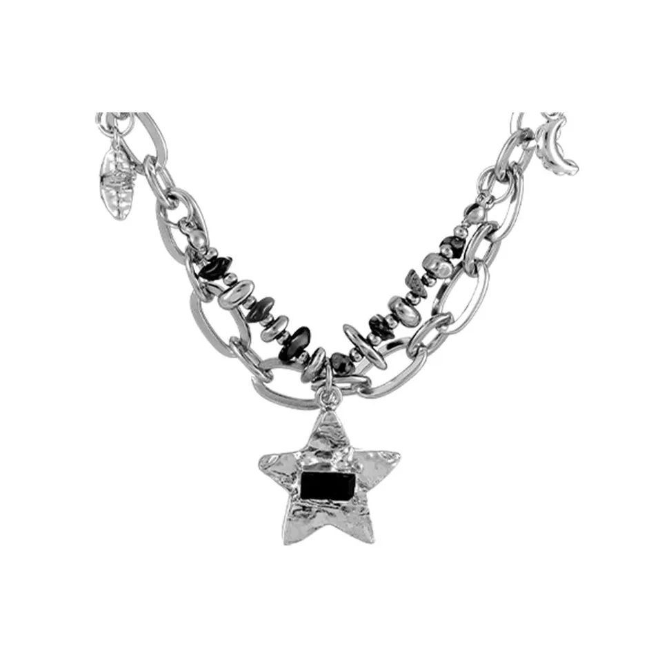 MISS XIA JWY Титановые стальные ожерелья женские