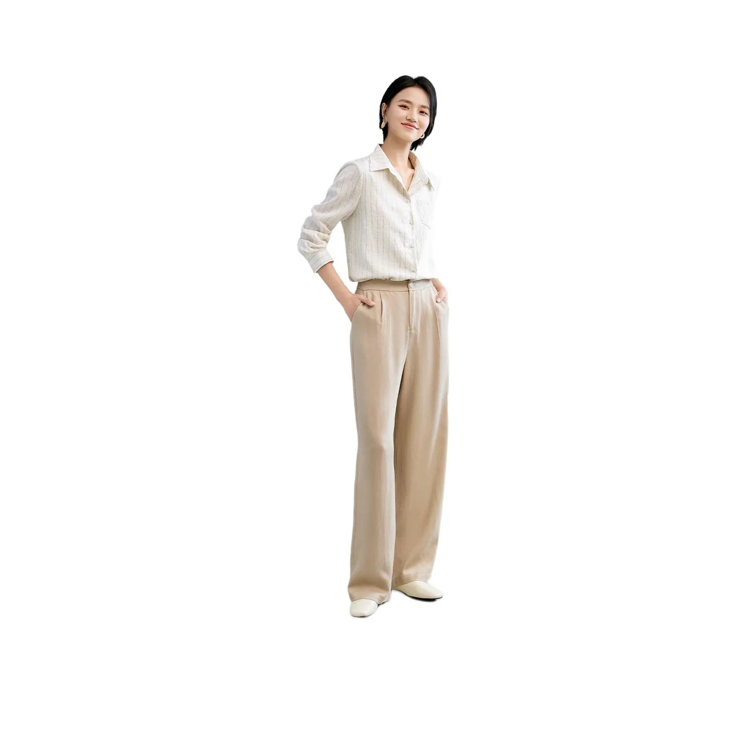 IHIMI Casual Suit Women's Sand Gold