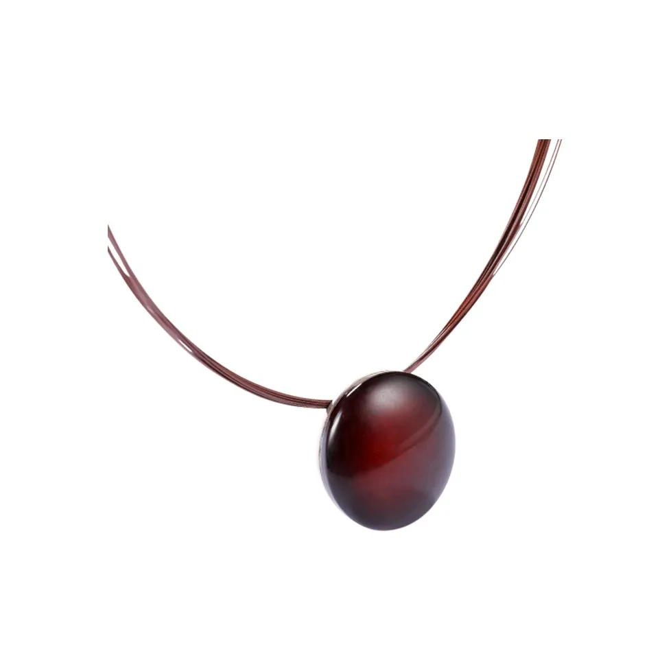 S&A Amber & Beeswax Necklaces Women's
