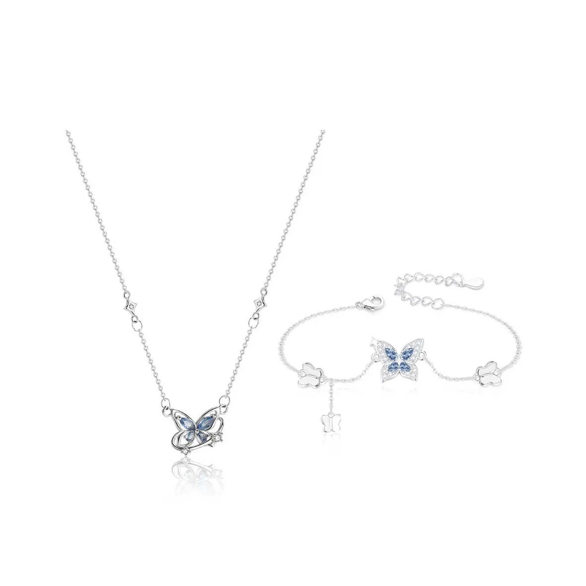 Kelanxi Цирконовые ожерелья женские